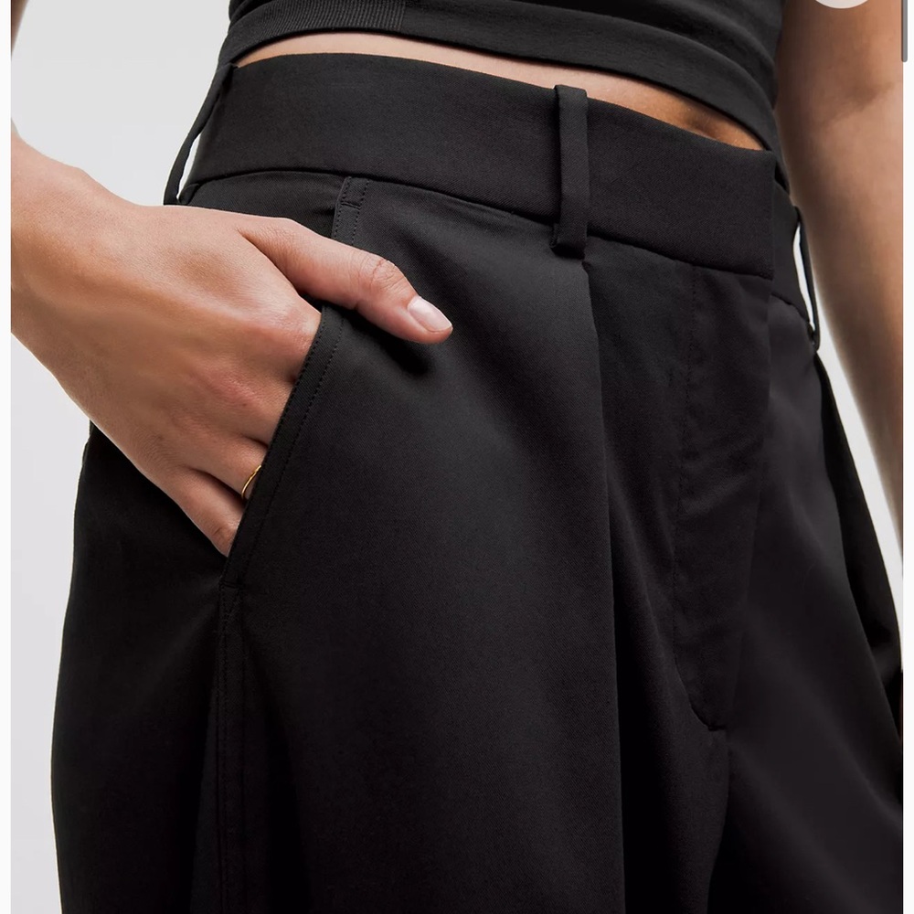 Lululemon Pleat-Front High-Rise Trouser Regular Pants - Picture 4 of 4